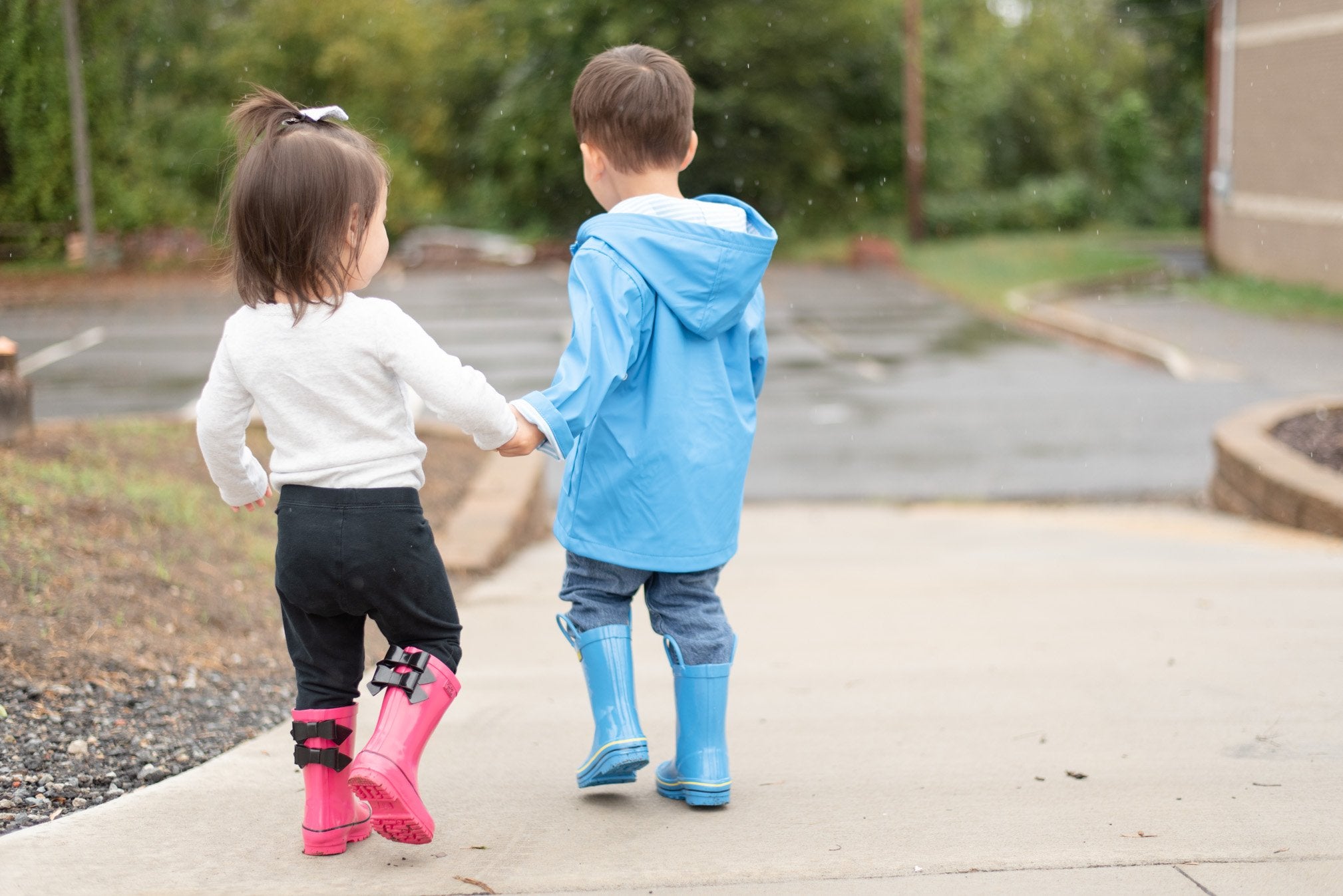 Solid Blue Rain Boot Pluie Pluie Boys Solid Blue Rain Boot