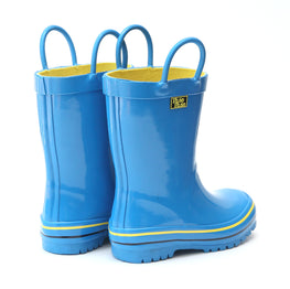 Pluie Pluie Boys Solid Blue Rain Boot