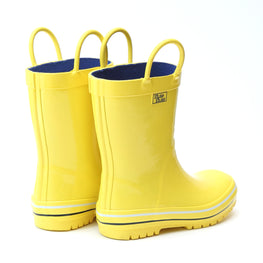 Pluie Pluie Boys Solid Yellow Rain Boot
