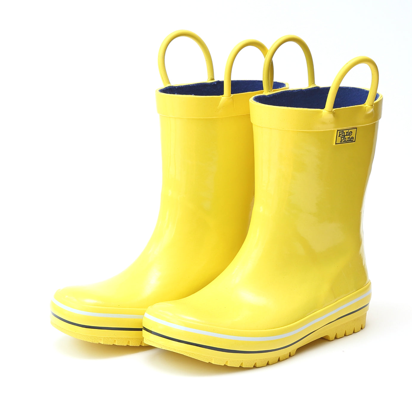 Pluie Pluie Boys Solid Yellow Rain Boot