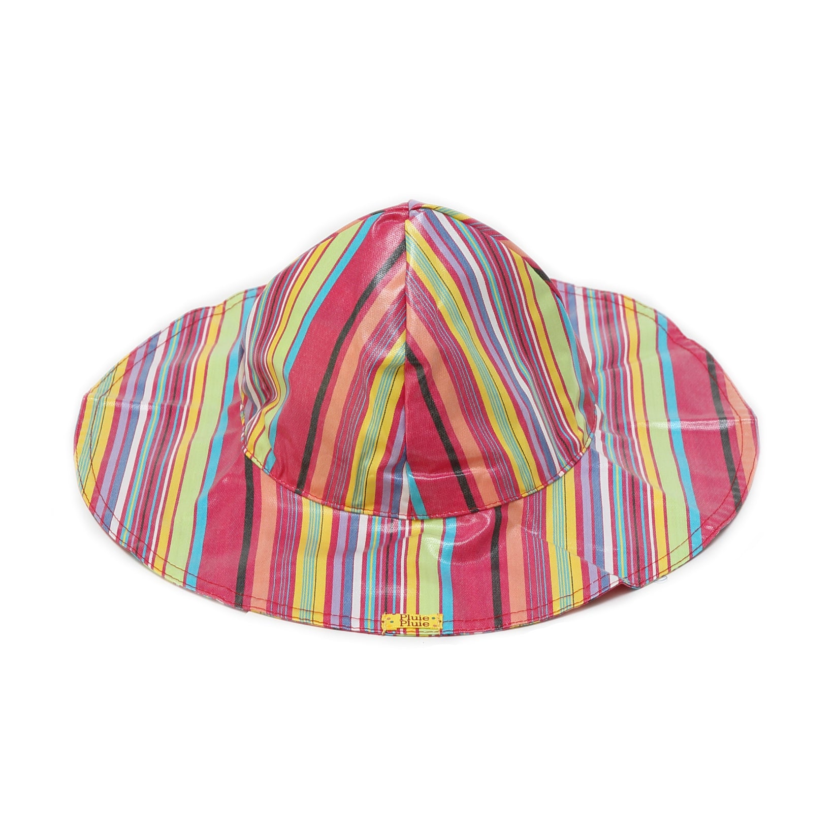 Pluie Pluie Pink Stripe Rain Hat