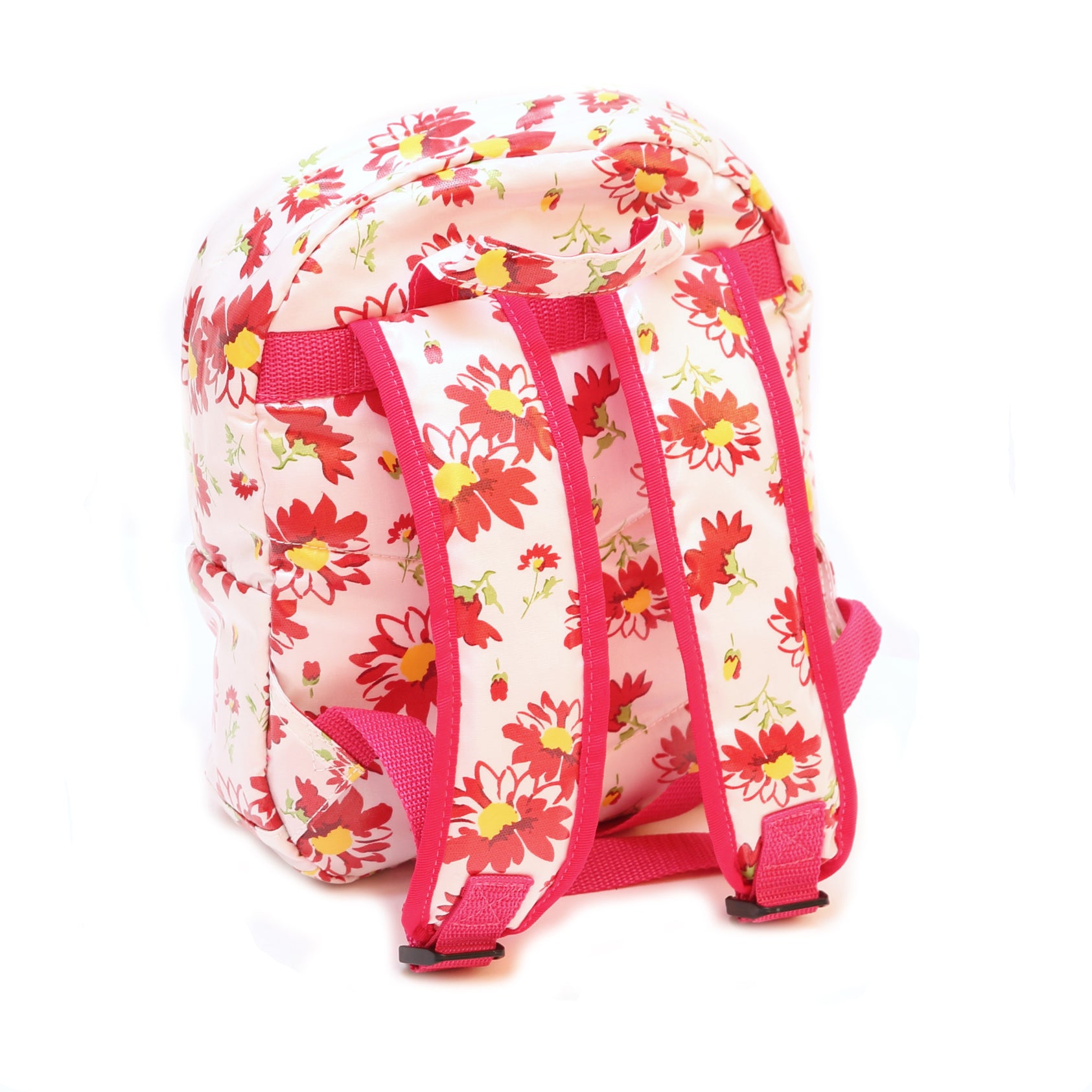 Pluie Pluie Girls Red Flower Backpack
