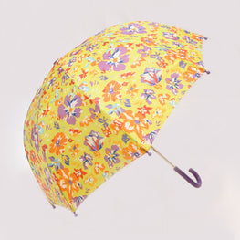 Pluie Pluie Girls Lime Flower Umbrella